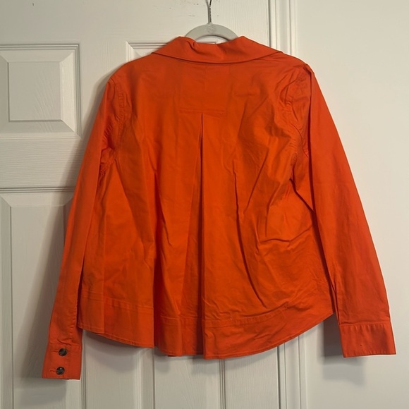 NWT Cabi Spring/Summer orange jacket in Large. - Picture 2 of 5